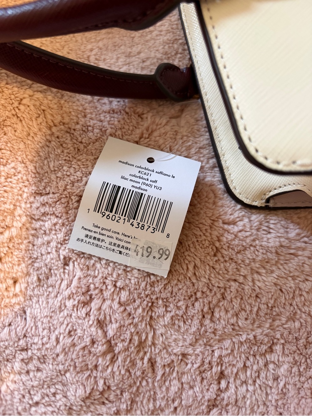 Kate Spade Madison Colorblock Saffiano Leather Crossbody and wallet - Picture 3 of 8